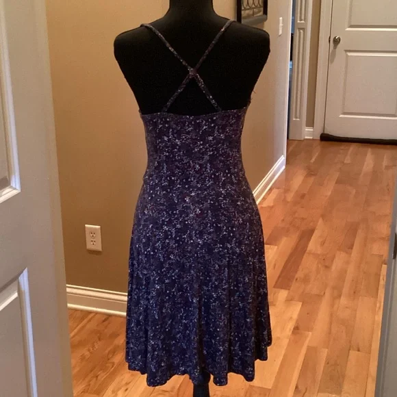 Women’s Floral Slip Dress in Deep Purple Size Small - Picture 5 of 7